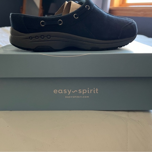 Easy Spirit Dark Blue Mules - Picture 2 of 5